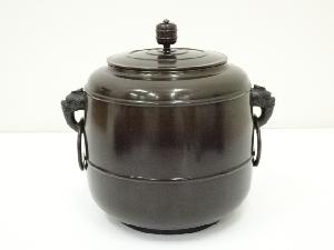 鋳師 金森栄寿造 唐銅皆具（共箱） | 宗 sou::お茶道具・着物のお店